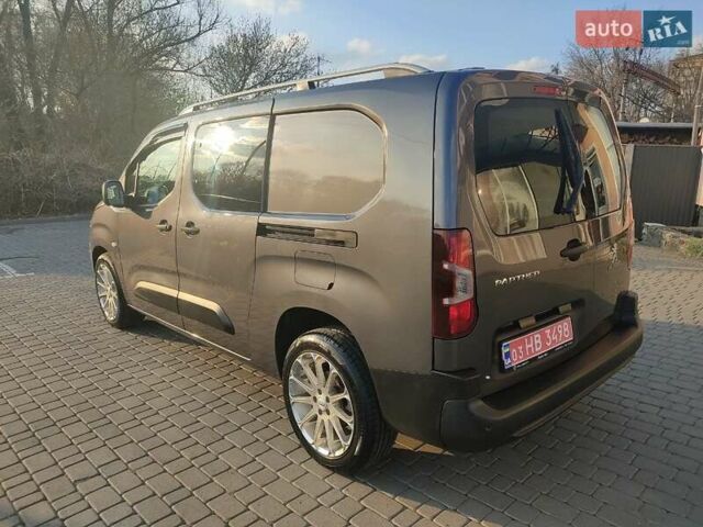 Сірий Пежо Partner, об'ємом двигуна 1.5 л та пробігом 30 тис. км за 19950 $, фото 15 на Automoto.ua