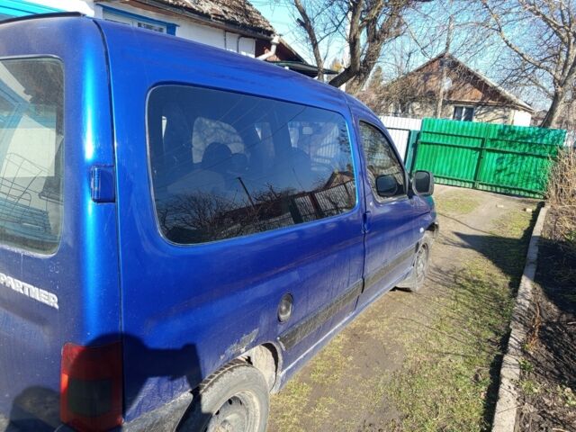 Синій Пежо Partner, об'ємом двигуна 6 л та пробігом 250 тис. км за 2300 $, фото 3 на Automoto.ua