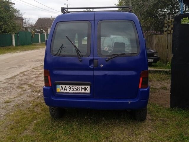 Синий Пежо Partner, объемом двигателя 1.9 л и пробегом 380 тыс. км за 1500 $, фото 2 на Automoto.ua