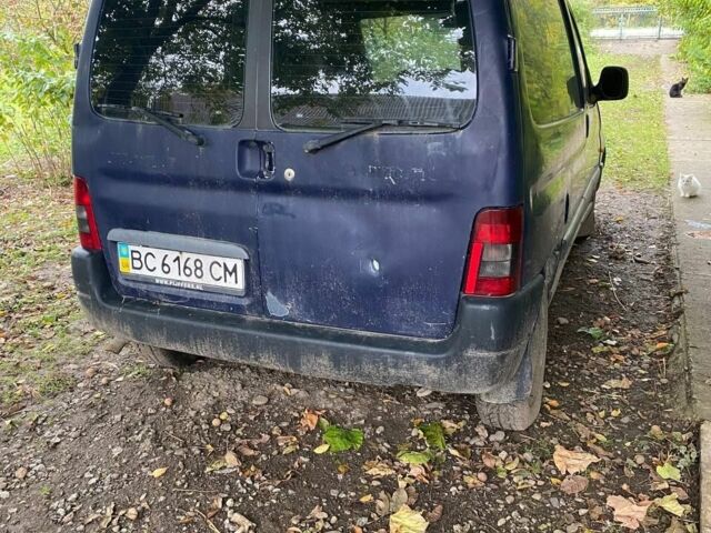 Синій Пежо Partner, об'ємом двигуна 1.9 л та пробігом 400 тис. км за 1250 $, фото 2 на Automoto.ua