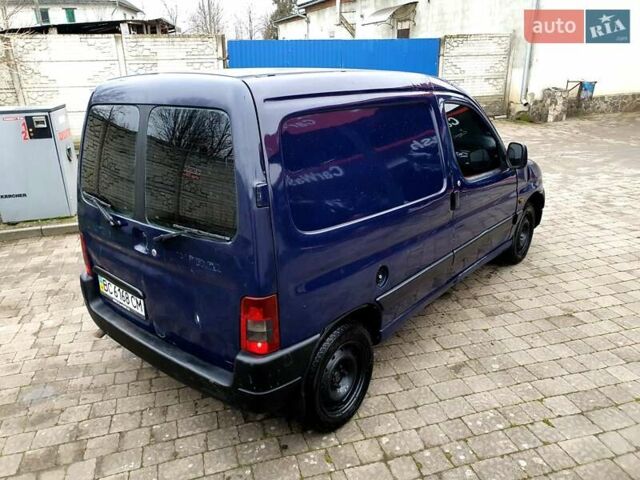 Синий Пежо Partner, объемом двигателя 1.91 л и пробегом 222 тыс. км за 1500 $, фото 3 на Automoto.ua