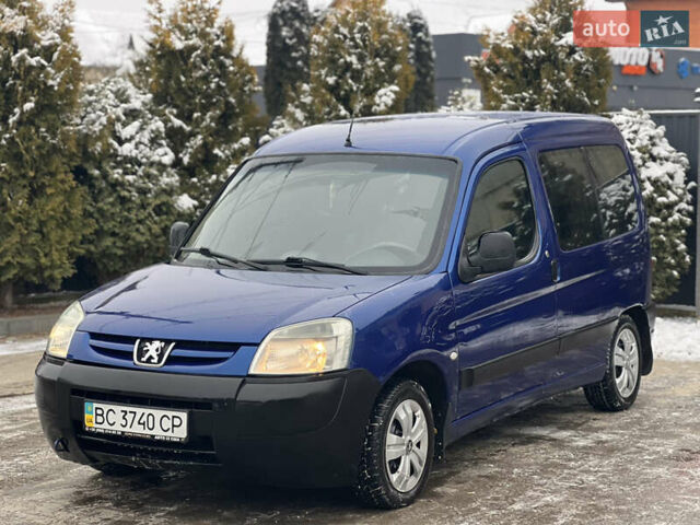 Синий Пежо Partner, объемом двигателя 2 л и пробегом 206 тыс. км за 2650 $, фото 1 на Automoto.ua