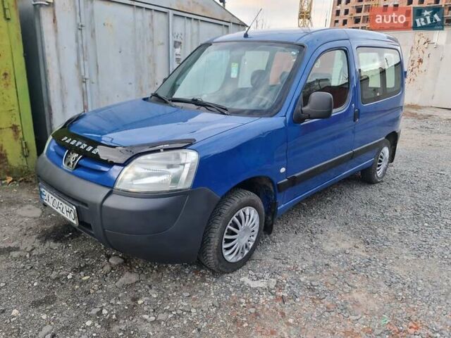 Синий Пежо Partner, объемом двигателя 1.87 л и пробегом 295 тыс. км за 3800 $, фото 7 на Automoto.ua