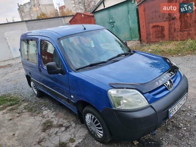 Синий Пежо Partner, объемом двигателя 1.87 л и пробегом 295 тыс. км за 3800 $, фото 5 на Automoto.ua