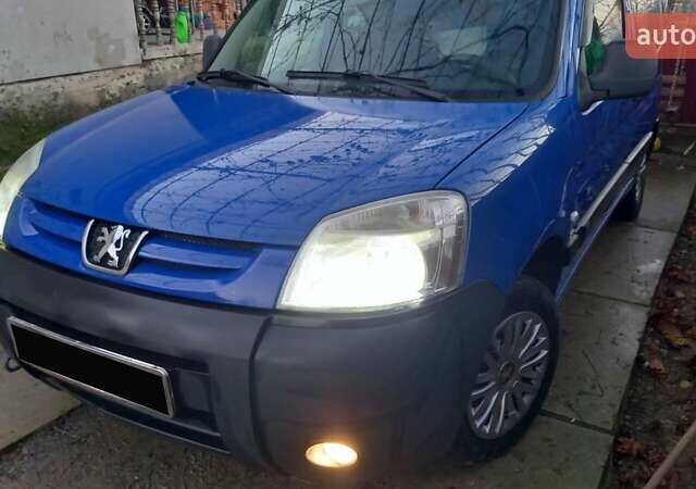 Синій Пежо Partner, об'ємом двигуна 1.6 л та пробігом 230 тис. км за 4650 $, фото 1 на Automoto.ua