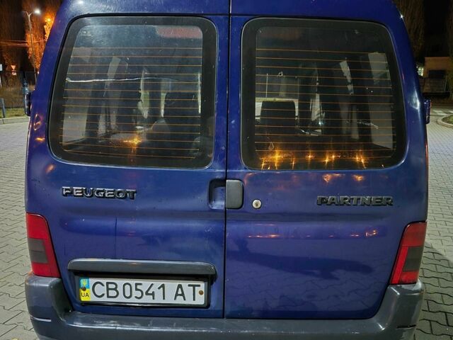 Синій Пежо Partner, об'ємом двигуна 1.4 л та пробігом 450 тис. км за 3000 $, фото 2 на Automoto.ua