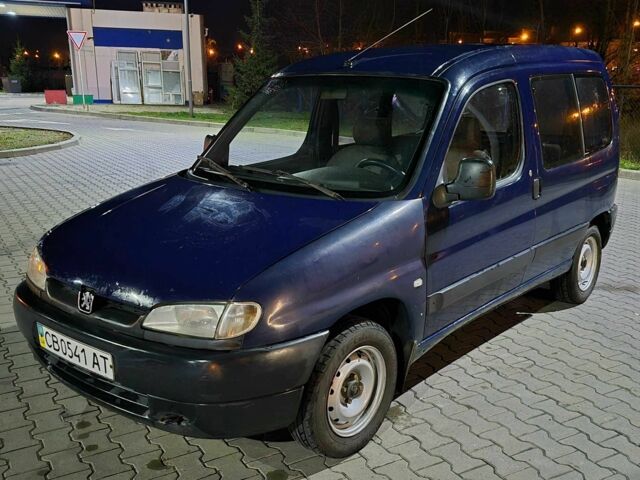 Синій Пежо Partner, об'ємом двигуна 1.4 л та пробігом 450 тис. км за 3000 $, фото 1 на Automoto.ua