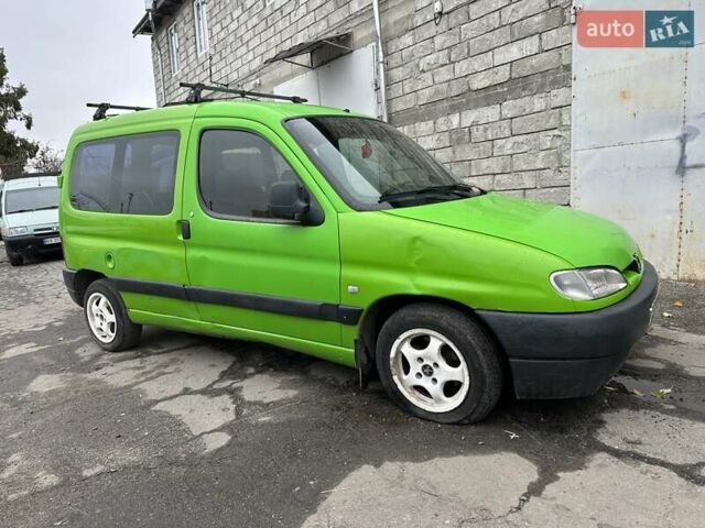 Зеленый Пежо Partner, объемом двигателя 1.9 л и пробегом 287 тыс. км за 2999 $, фото 3 на Automoto.ua