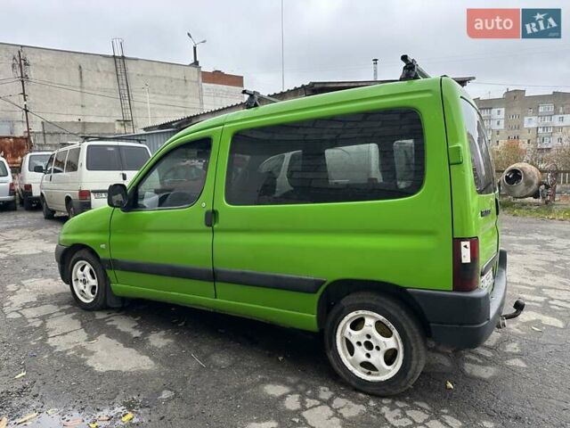 Зеленый Пежо Partner, объемом двигателя 1.9 л и пробегом 287 тыс. км за 2999 $, фото 8 на Automoto.ua