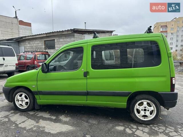 Зеленый Пежо Partner, объемом двигателя 1.9 л и пробегом 287 тыс. км за 2999 $, фото 9 на Automoto.ua