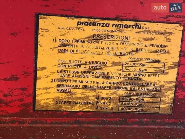 Красный Пиаценза С36, объемом двигателя 0 л и пробегом 300 тыс. км за 4800 $, фото 5 на Automoto.ua