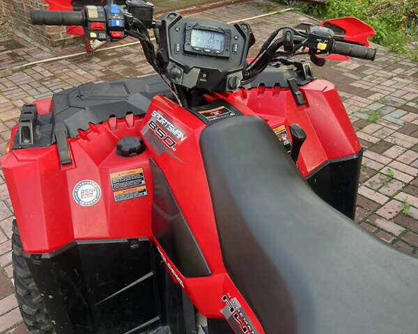 Красный Поларис Sportsman 850 High Lifter, объемом двигателя 0.85 л и пробегом 7 тыс. км за 9700 $, фото 7 на Automoto.ua