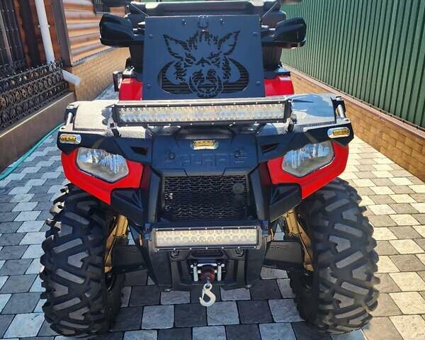 Красный Поларис Sportsman Touring 570, объемом двигателя 0.57 л и пробегом 7 тыс. км за 6500 $, фото 18 на Automoto.ua