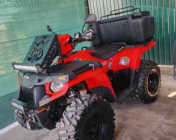 Красный Поларис Sportsman Touring 570, объемом двигателя 0.57 л и пробегом 7 тыс. км за 6500 $, фото 9 на Automoto.ua