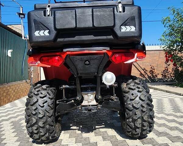 Красный Поларис Sportsman Touring 570, объемом двигателя 0.57 л и пробегом 7 тыс. км за 6500 $, фото 6 на Automoto.ua
