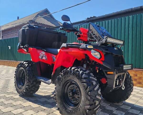 Красный Поларис Sportsman Touring 570, объемом двигателя 0.57 л и пробегом 7 тыс. км за 6500 $, фото 17 на Automoto.ua