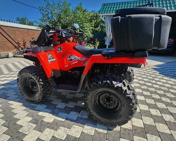 Красный Поларис Sportsman Touring 570, объемом двигателя 0.57 л и пробегом 7 тыс. км за 6500 $, фото 3 на Automoto.ua