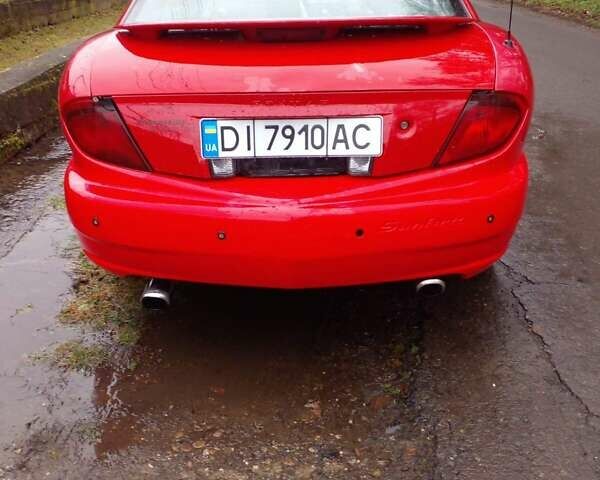 Красный Понтиак Санфаер, объемом двигателя 2.19 л и пробегом 250 тыс. км за 3300 $, фото 4 на Automoto.ua