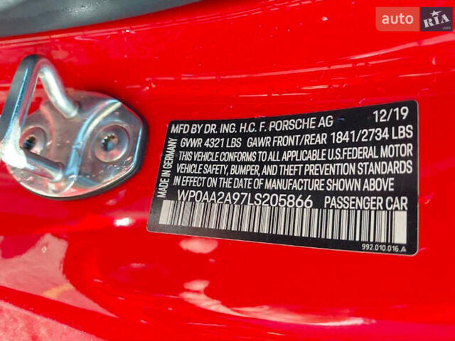 Красный Порше 911, объемом двигателя 2.98 л и пробегом 46 тыс. км за 53100 $, фото 13 на Automoto.ua
