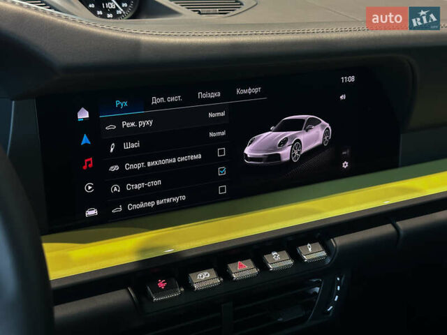 Жовтий Порше 911, об'ємом двигуна 2.98 л та пробігом 3 тис. км за 199900 $, фото 23 на Automoto.ua