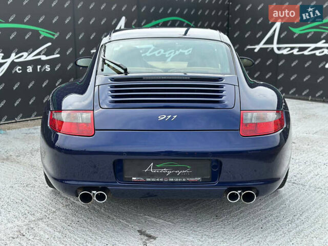 Синий Порше 911, объемом двигателя 3.8 л и пробегом 139 тыс. км за 59000 $, фото 3 на Automoto.ua