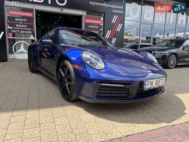 Синий Порше 911, объемом двигателя 3 л и пробегом 25 тыс. км за 137900 $, фото 4 на Automoto.ua