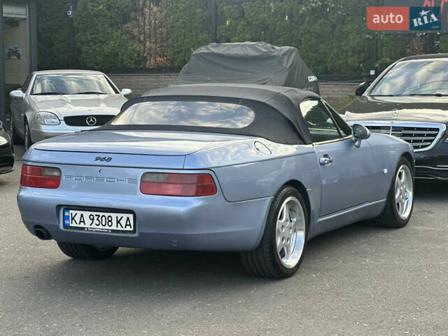 Синий Порше 968, объемом двигателя 2.99 л и пробегом 112 тыс. км за 45000 $, фото 10 на Automoto.ua