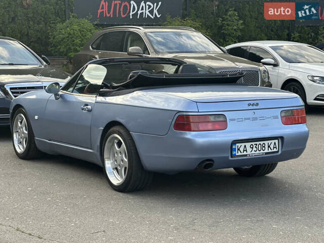 Синий Порше 968, объемом двигателя 2.99 л и пробегом 112 тыс. км за 45000 $, фото 8 на Automoto.ua