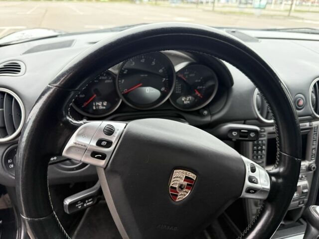 Черный Порше Бокстер, объемом двигателя 2.7 л и пробегом 114 тыс. км за 24500 $, фото 6 на Automoto.ua