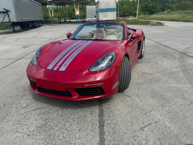 Красный Порше Бокстер, объемом двигателя 2 л и пробегом 61 тыс. км за 22200 $, фото 2 на Automoto.ua