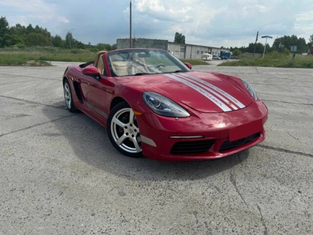 Красный Порше Бокстер, объемом двигателя 2 л и пробегом 61 тыс. км за 22200 $, фото 1 на Automoto.ua
