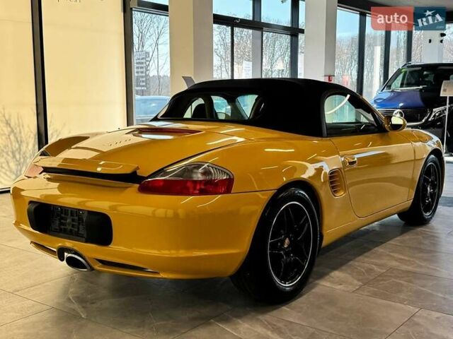 Желтый Порше Бокстер, объемом двигателя 2.69 л и пробегом 49 тыс. км за 24800 $, фото 12 на Automoto.ua
