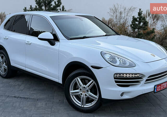Порше Cayenne 2014 у Луцьку на Automoto.ua Білий Порше Cayenne, об'ємом двигуна 3 л та пробігом 187 тис. км за 22400 $, фото 8 на Automoto.ua