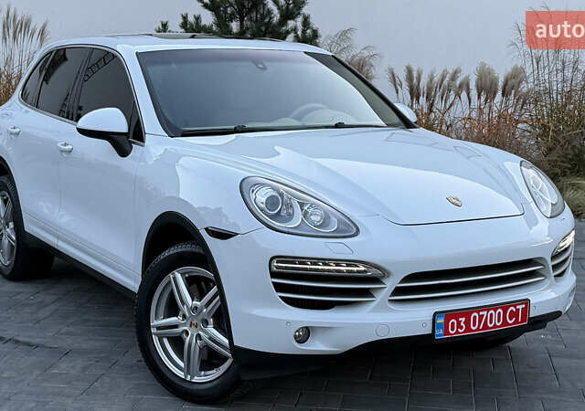Порше Cayenne 2014 у Луцьку на Automoto.ua Білий Порше Cayenne, об'ємом двигуна 3 л та пробігом 187 тис. км за 22400 $, фото 1 на Automoto.ua