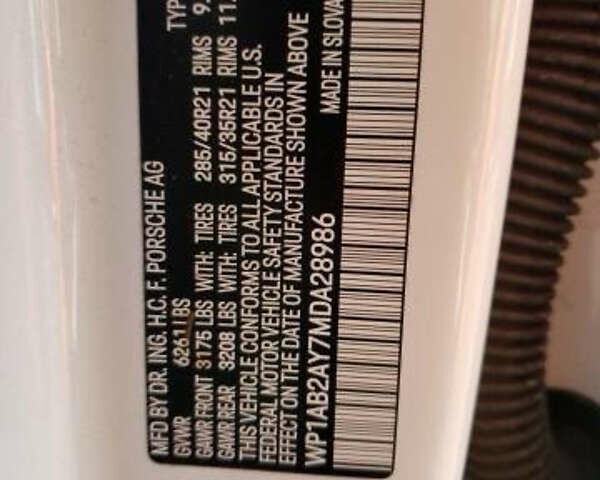 Белый Порше Каен, объемом двигателя 2.9 л и пробегом 15 тыс. км за 19900 $, фото 2 на Automoto.ua