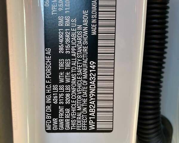 Білий Порше Cayenne, об'ємом двигуна 2.89 л та пробігом 32 тис. км за 83850 $, фото 29 на Automoto.ua