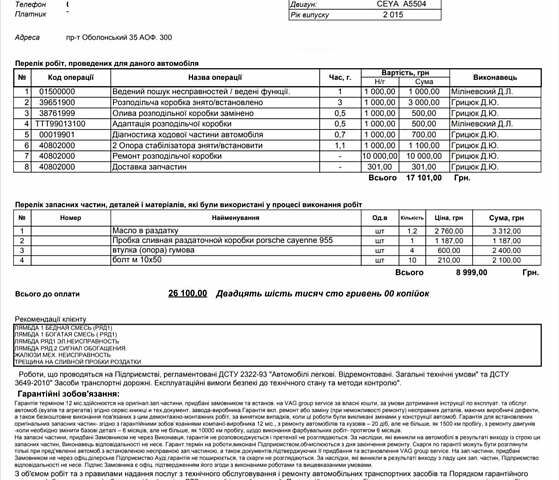 Бежевий Порше Cayenne, об'ємом двигуна 3.6 л та пробігом 136 тис. км за 19800 $, фото 20 на Automoto.ua
