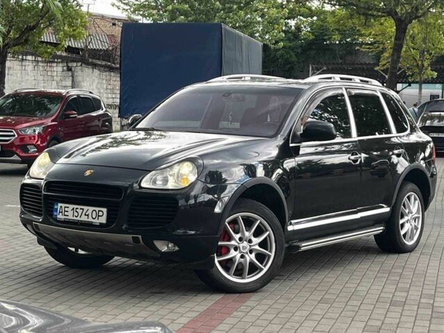 Черный Порше Каен, объемом двигателя 4.5 л и пробегом 190 тыс. км за 5000 $, фото 4 на Automoto.ua
