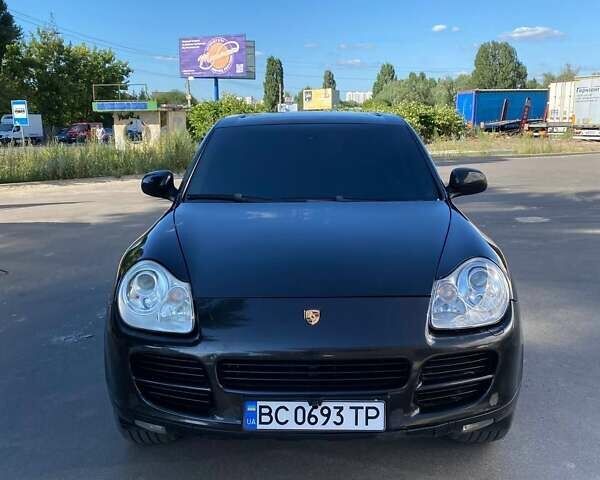 Черный Порше Каен, объемом двигателя 4.51 л и пробегом 166 тыс. км за 6500 $, фото 3 на Automoto.ua
