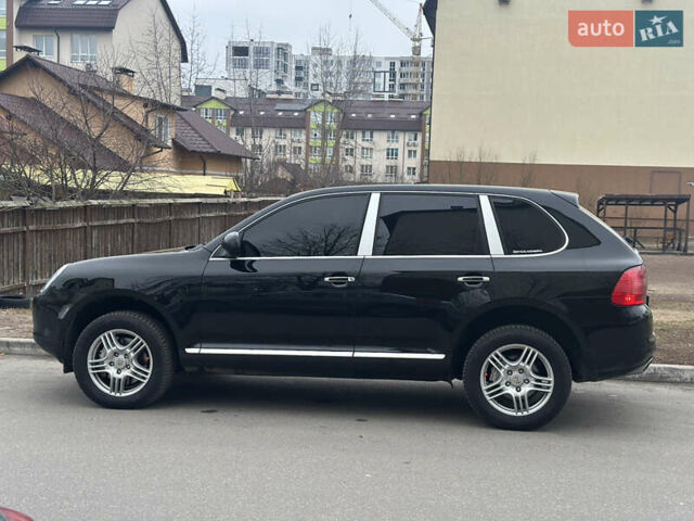 Черный Порше Каен, объемом двигателя 4.51 л и пробегом 157 тыс. км за 7000 $, фото 6 на Automoto.ua