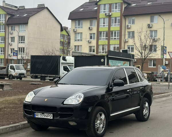 Черный Порше Каен, объемом двигателя 4.51 л и пробегом 157 тыс. км за 7000 $, фото 7 на Automoto.ua