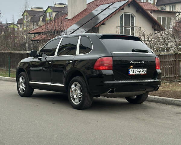 Черный Порше Каен, объемом двигателя 4.51 л и пробегом 157 тыс. км за 7000 $, фото 5 на Automoto.ua