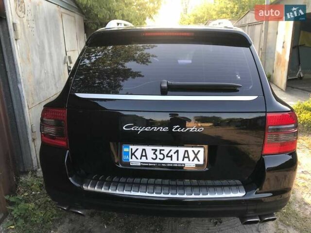 Черный Порше Каен, объемом двигателя 4.5 л и пробегом 200 тыс. км за 10000 $, фото 6 на Automoto.ua