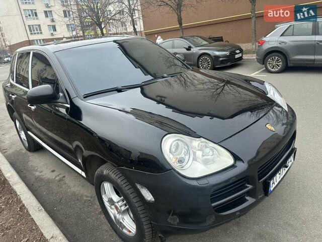 Черный Порше Каен, объемом двигателя 4.51 л и пробегом 157 тыс. км за 7000 $, фото 10 на Automoto.ua
