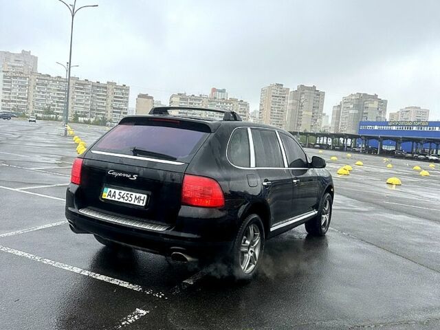 Черный Порше Каен, объемом двигателя 4.5 л и пробегом 235 тыс. км за 5999 $, фото 6 на Automoto.ua