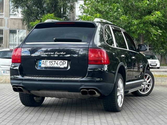 Черный Порше Каен, объемом двигателя 4.5 л и пробегом 190 тыс. км за 5000 $, фото 2 на Automoto.ua