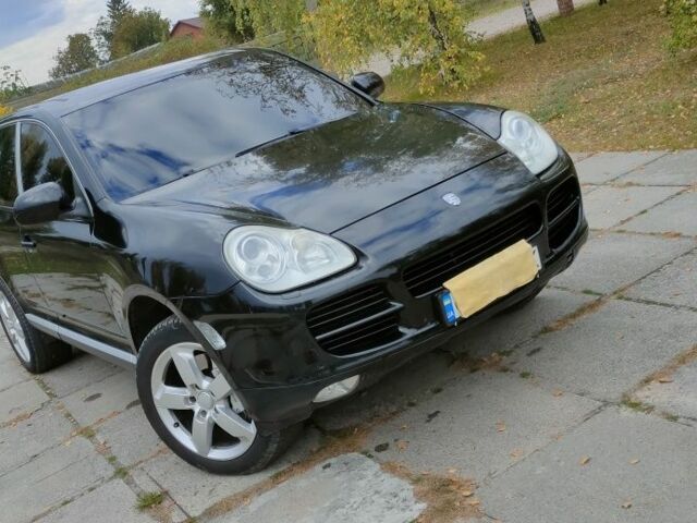 Порше Каен 2005 в Кременчуге на Automoto.ua Черный Порше Каен, объемом двигателя 4.5 л и пробегом 200 тыс. км за 6216 $, фото 5 на Automoto.ua