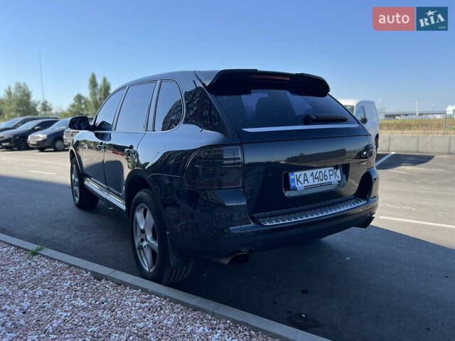 Черный Порше Каен, объемом двигателя 4.5 л и пробегом 378 тыс. км за 6600 $, фото 11 на Automoto.ua
