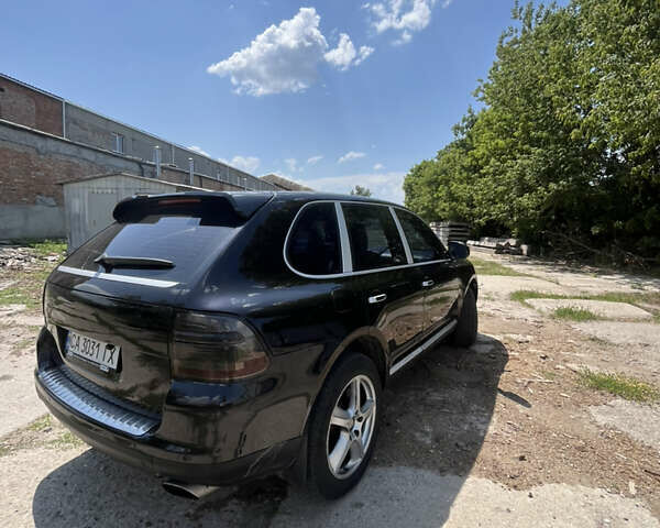 Черный Порше Каен, объемом двигателя 4.51 л и пробегом 376 тыс. км за 5600 $, фото 5 на Automoto.ua