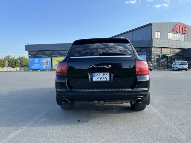 Чорний Порше Cayenne, об'ємом двигуна 4.5 л та пробігом 180 тис. км за 5900 $, фото 5 на Automoto.ua